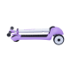 Самокат 3-колесный Motley, 120/90 мм, белый/фиолетовый