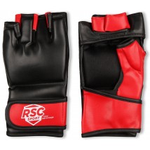 Перчатки ММА RSC PU BF-MM-4001 Красно-черный